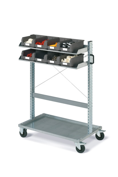 Assembly trolley FOX with COMPAT boxes Dim.3A2 Replast