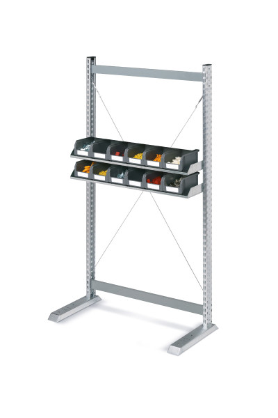 Shelf unit with COMPAT containers size.2