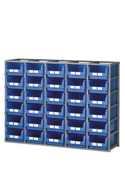 SQUARE shelf units with 30 box for size.4 - ZEUS size.272-4