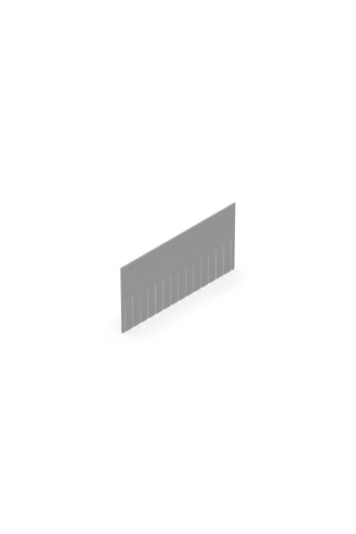 Comb divider 355 x 180 h mm step 24 mm